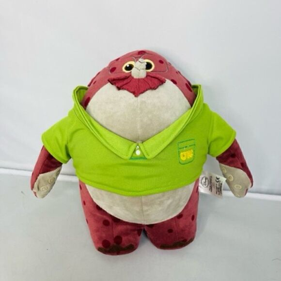 Disney Store Authentic Monsters Inc. University Stuffed Plush Don Carlton 11" Ex - Picture 1 of 7